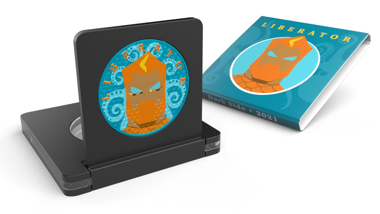 Dark Side 2021 1 Soul Liberator Superheroes 1 Oz Silver Round Aquaman