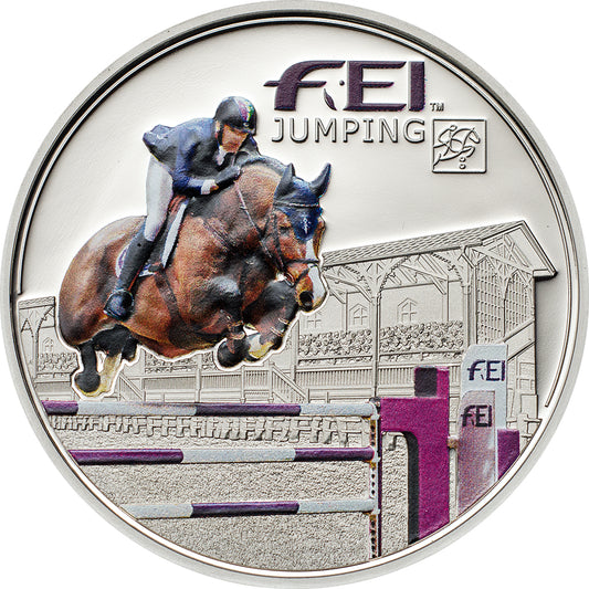 Andorra 2013 5Dinners 20g Fei Jumping Silver Coin