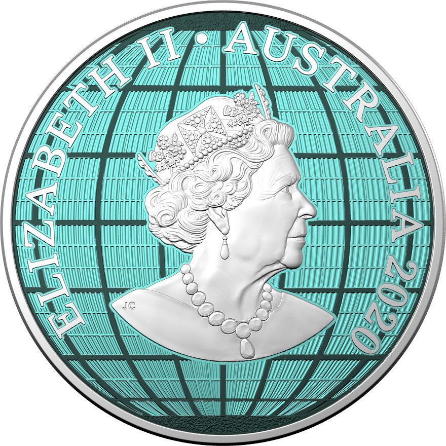 Australia 2020 1$ - Beneath the Southern Skies - Animals - 1 Oz Silver Coin