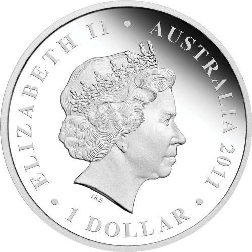 Australia 2006 1$ Dame Edna 1 oz Colored Silver Coin