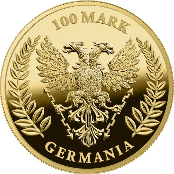 Germania 2020 100 Mark - Germania - 1 Oz 999.9 Gold Proof Coin
